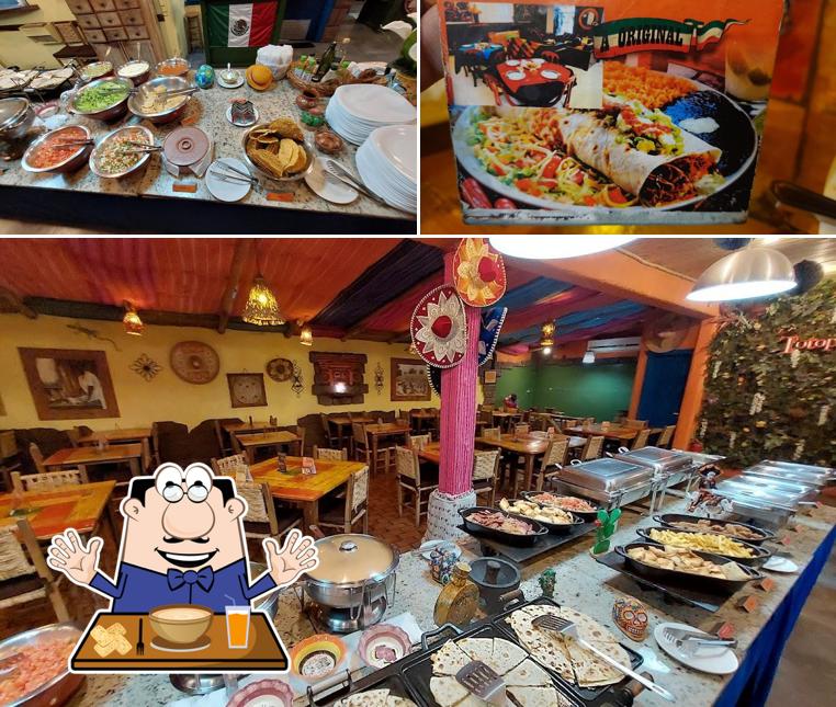 Comida em Totopos Gastronomia Mexicana