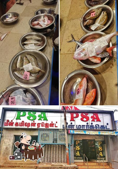 KUTTY PSA FISH MARKET offers a variety of fish dishes