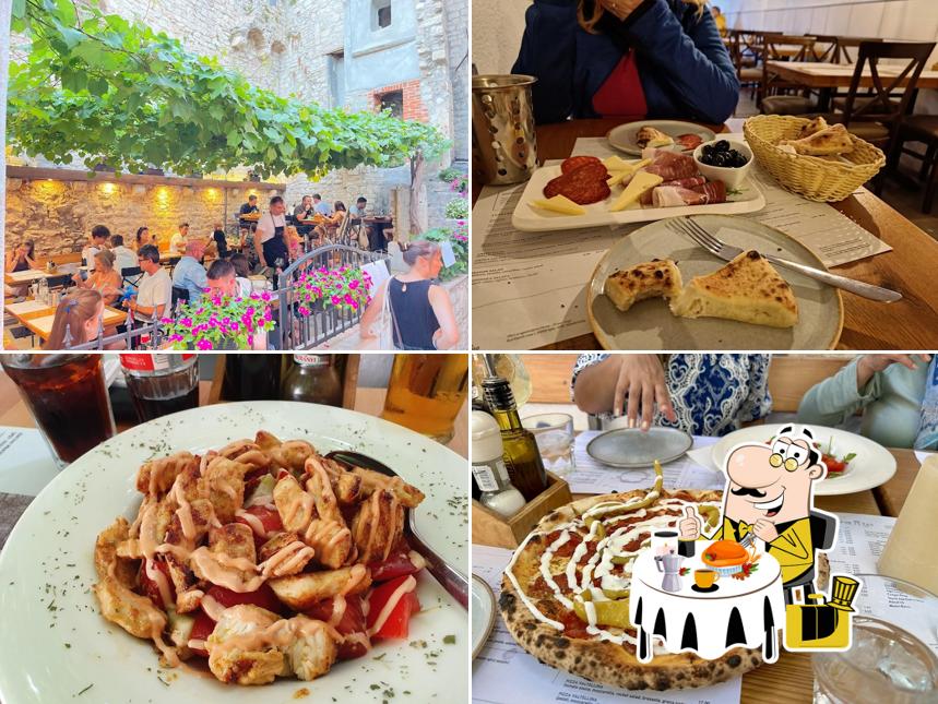 Platti al Pizzeria Portas