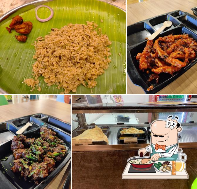 Fried rice at Haribhavanam Hotel - Brookefields