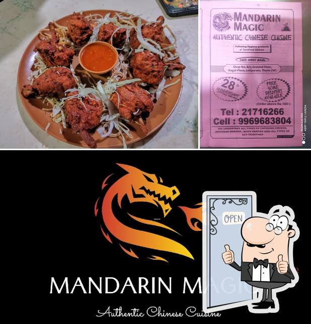 Here's a picture of Mandarin magic