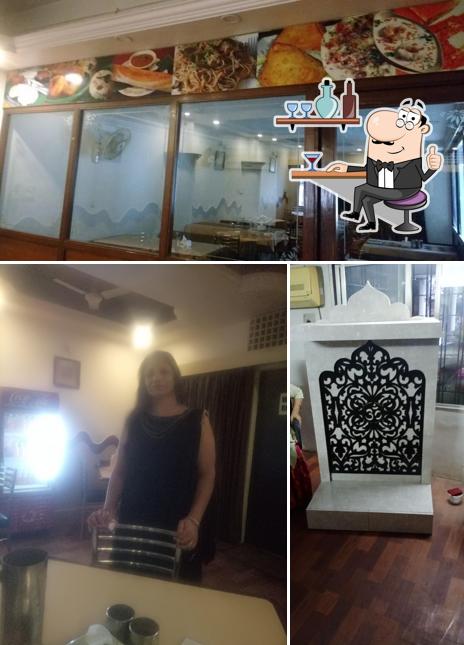 Take a seat at one of the tables at The Taste Family Restaurant & Cafe