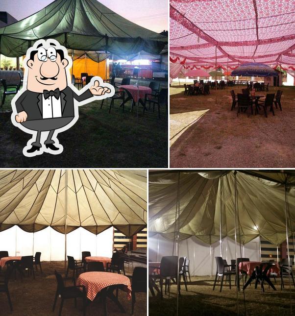 The interior of Munaal Restaurant