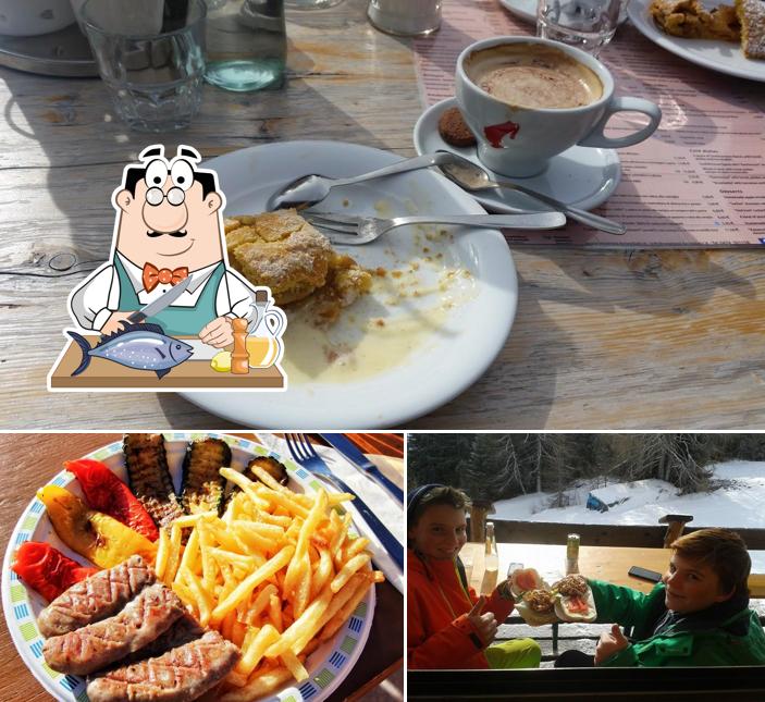 Salmone grigliato al Rifugio Panorama Plan de Corones