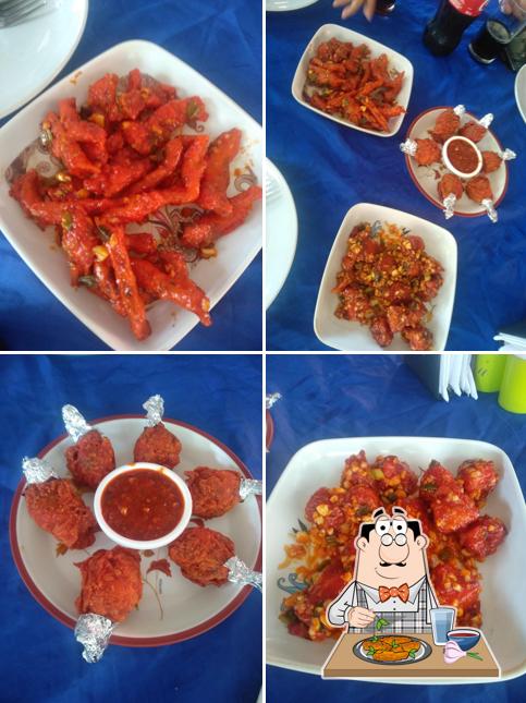 Chicken wings at Heaven Top