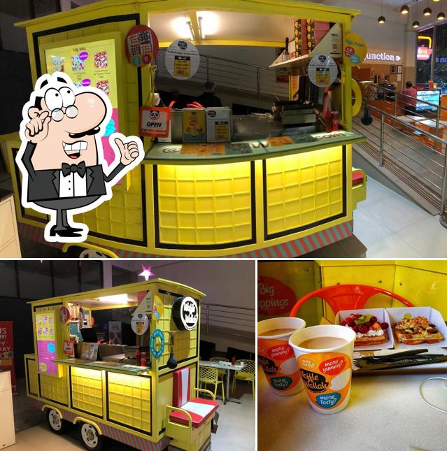 The interior of Local guider