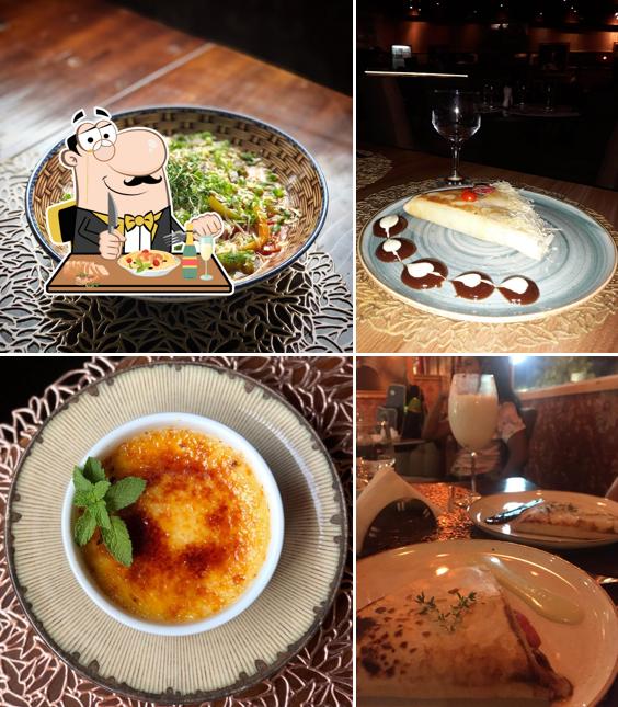 Creme brulée em Tio do Crepe - Cozinha Francesa