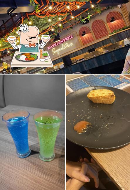 This is the image showing food and interior at WILLIAM JOHN'S PIZZA SUPERLATIVE BHARUCH