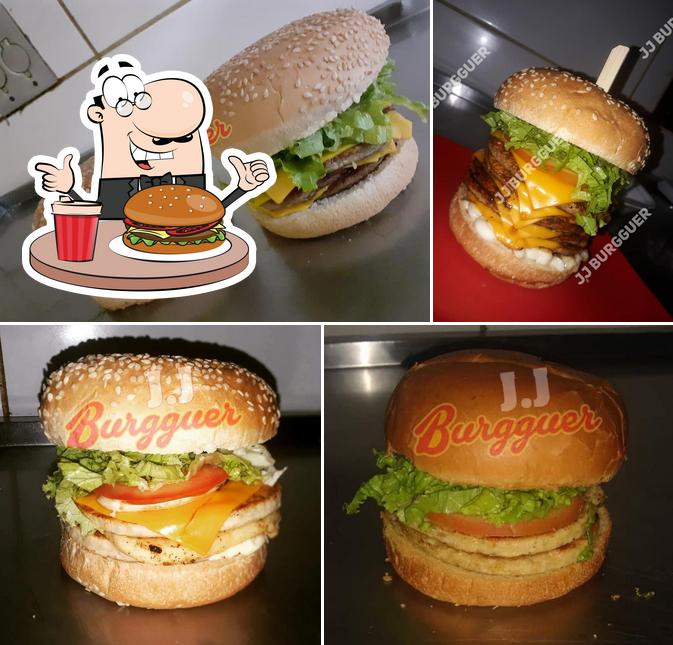 JJ Burgguer oferece uma variedade de opções para os amantes dos hambúrgueres
