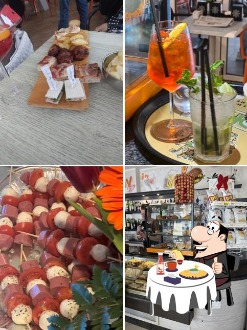 Piatto di formaggi al Bar Exclusiv