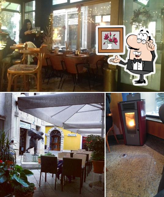 Installez-vous à l'une des tables de Ritz