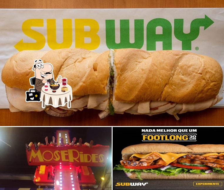 Comida em Subway