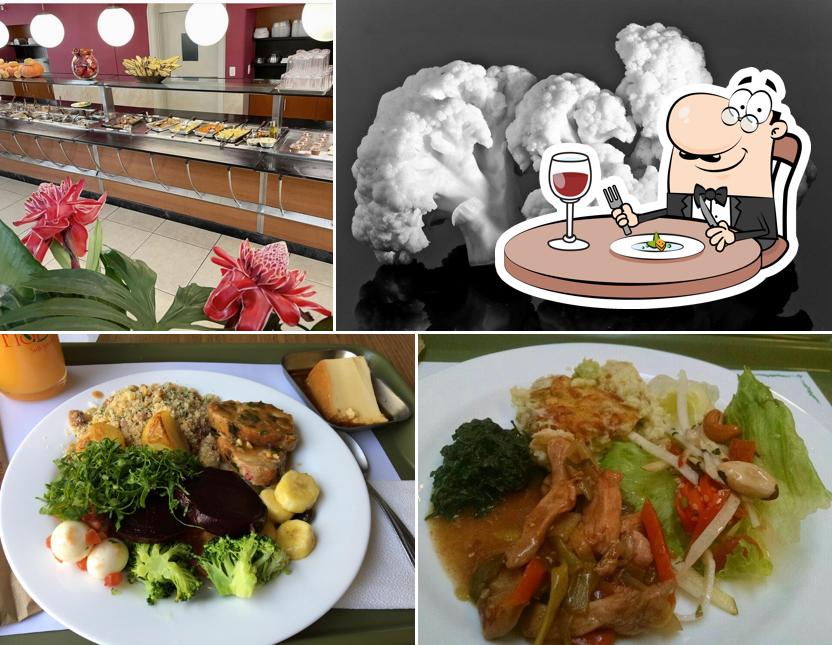 Platos en Restaurante Couve & Flor Self-Service