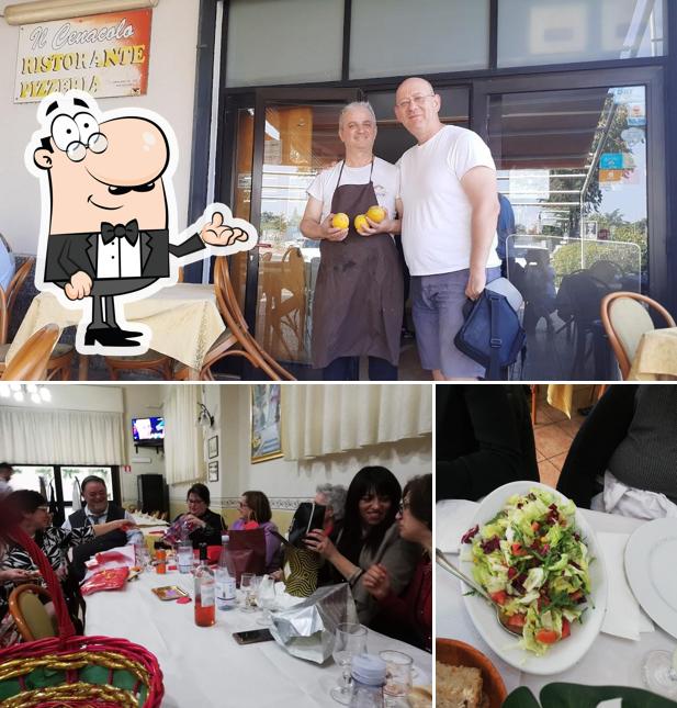 Guarda la foto che raffigura la interni e cibo di Il Cenacolo