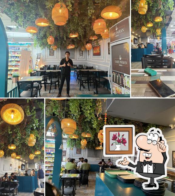 Check out how Cafe Indian Roots looks inside