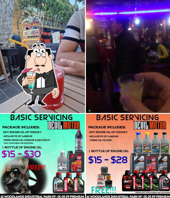 Scegliti un drink dal menu