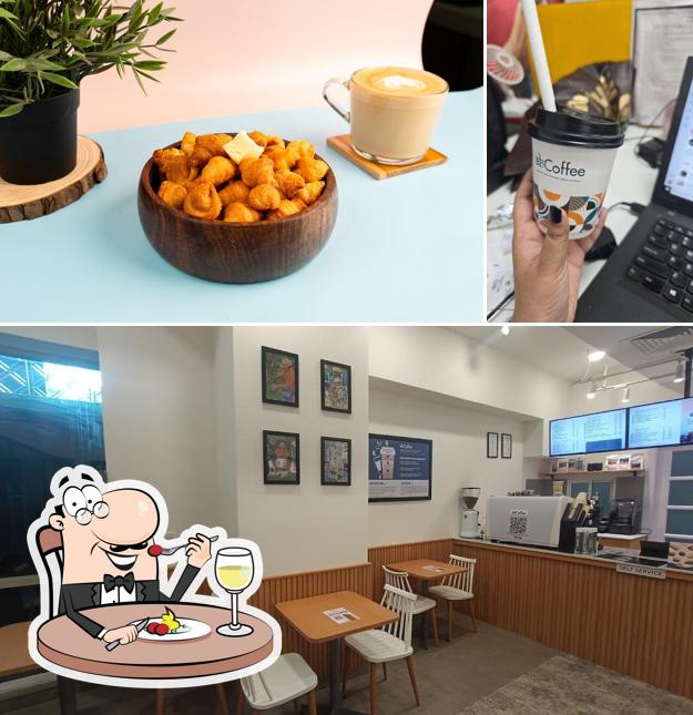 abCoffee Embassy Galaxy Business Park is distinguished by food and interior