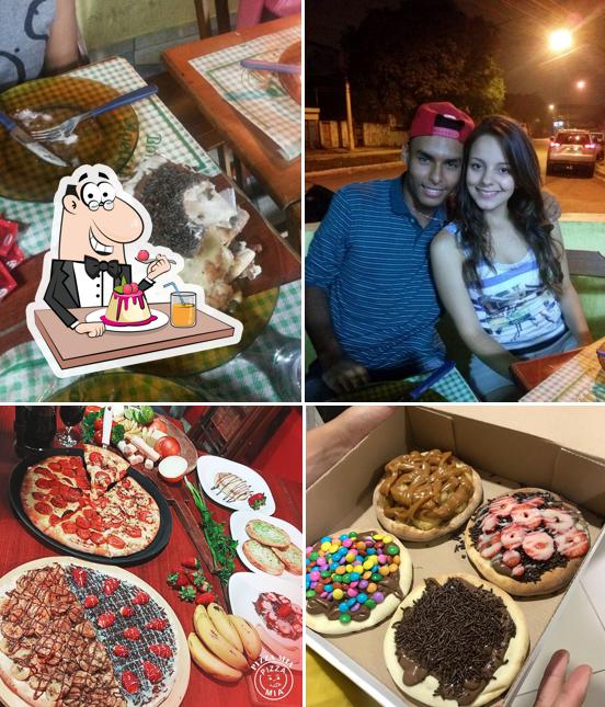 Peça uma das sobremesas