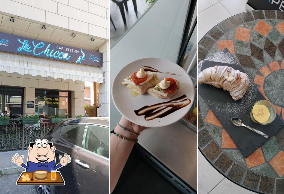 Cibo al Caffetteria la Chicca