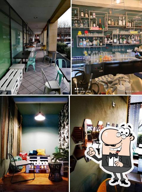 Gli interni di La Furgoneta Drink&More