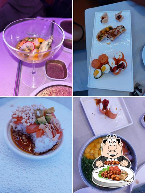 Ceviche al Caveau restaurant