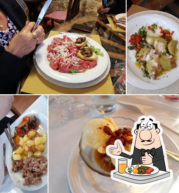 Cibo al Trattoria Pian de Farrò