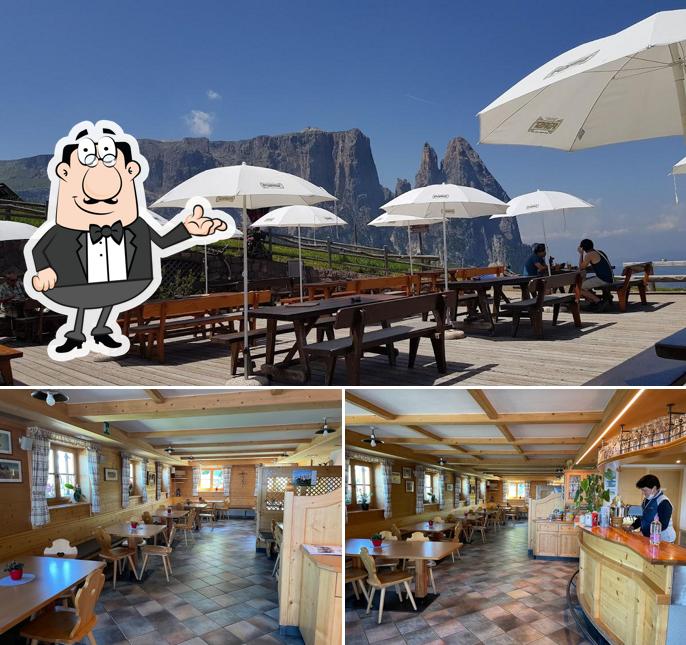 Gli interni di Rifugio Spitzbühl