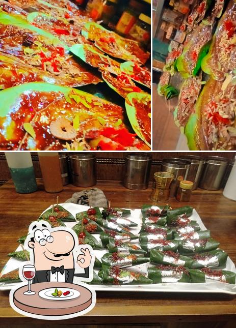 This is the image depicting food and interior at Tarangaan Paan