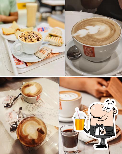 You can order a drink from the menu