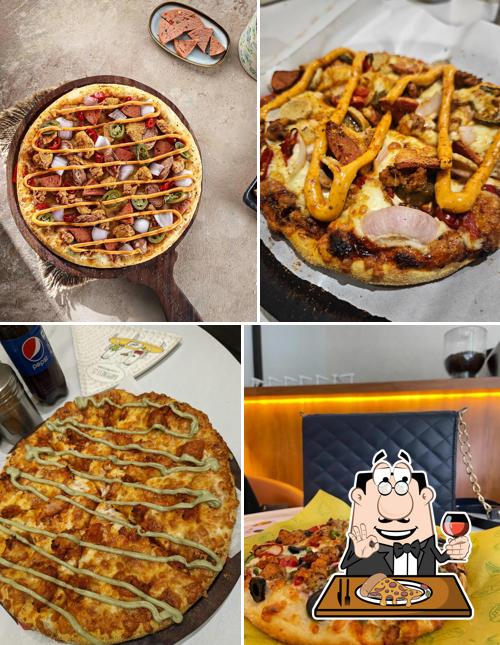 Get pizza at Cheezato Pizza