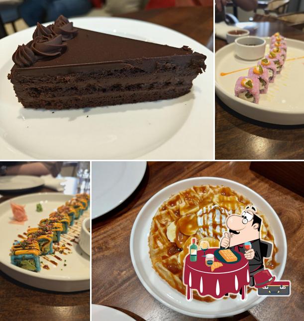 Waffles at Kaffa Coffee Roasters