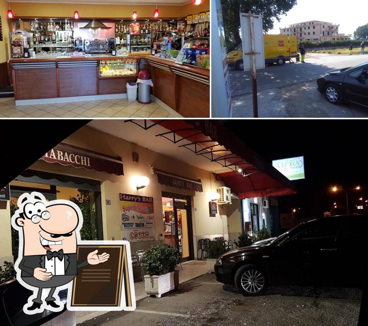 Questa è la immagine che raffigura la esterno e interni di Harry's Bar Tabacchi
