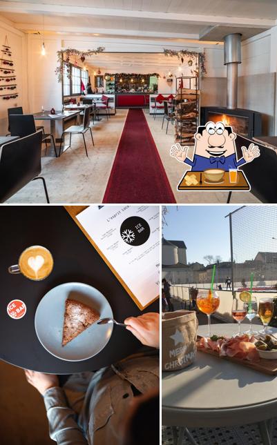 Dai un’occhiata alla immagine che raffigura la cibo e interni di ICE BAR