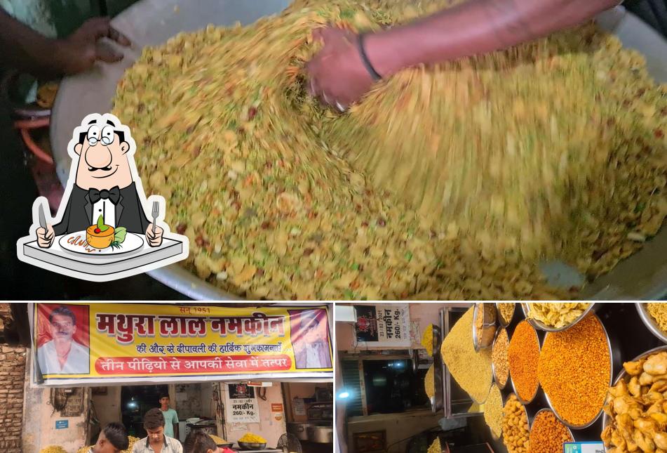 Meals at Mathura lal namkeen