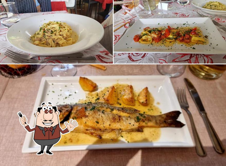 Platti al Osteria Alla Fortuna