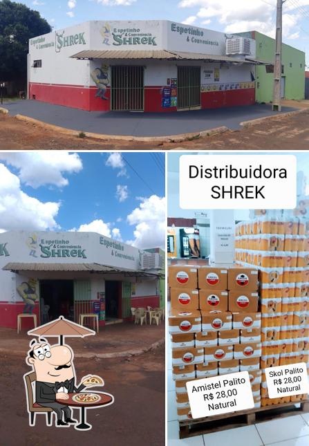 Espetinho e Conveniência do shrek