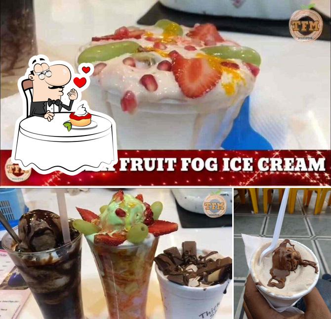 Enjoy one of the sweet dishes