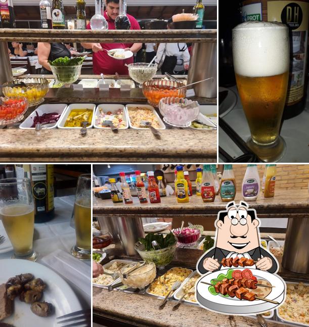 Comida em Churrascaria Boi Bom