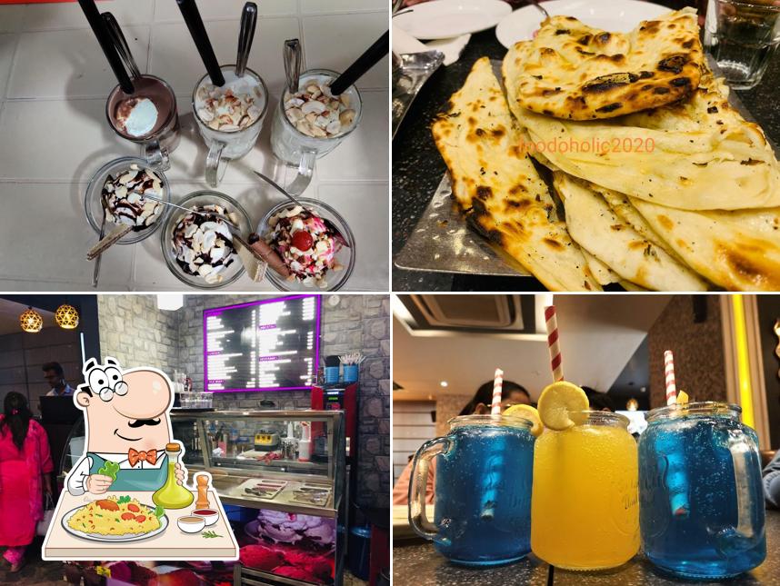 Food at Makkhan's Veg Restaurant