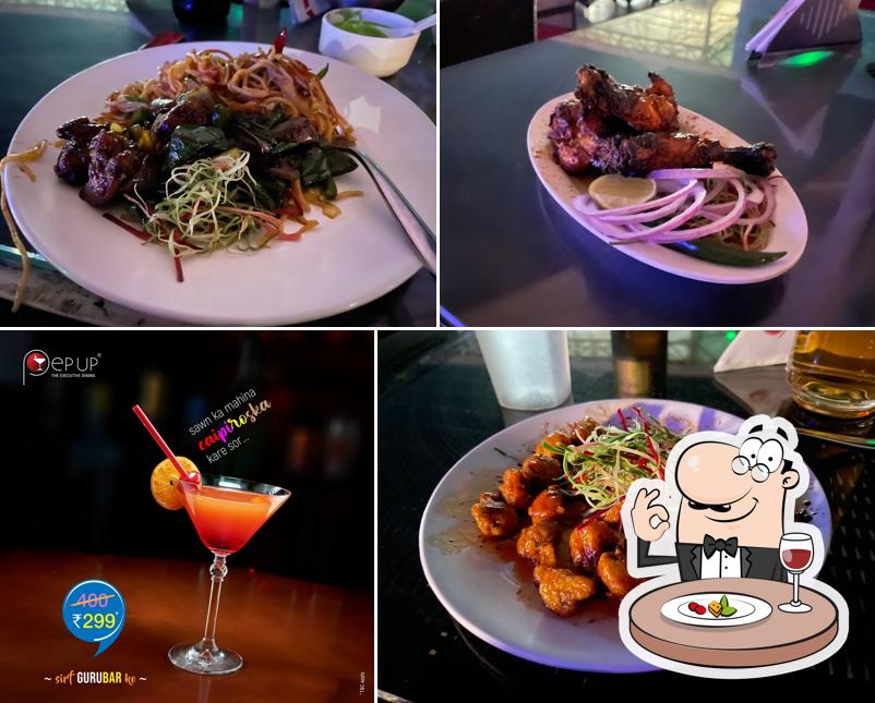 Meals at Troposphere Roof Top Party Destination