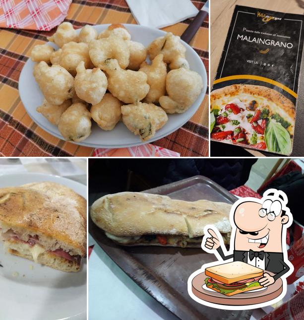 Toast al formaggio al MalainGrano Di Enrico Malafronte