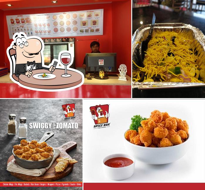 Food at Spicy Box