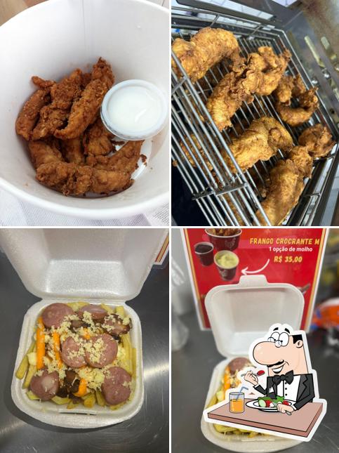 Comida em Alice´s Frango Crocante