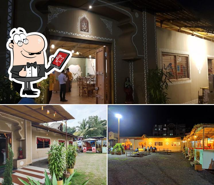 The exterior of Hotel Ramkrishna Dhani Pure Veg