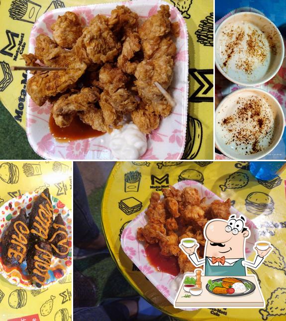 Fried calamari at Mota Moti Cafe