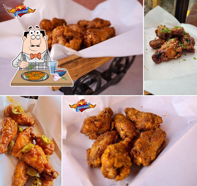 Chicken wings at Wingman - Chicken Wings and More
