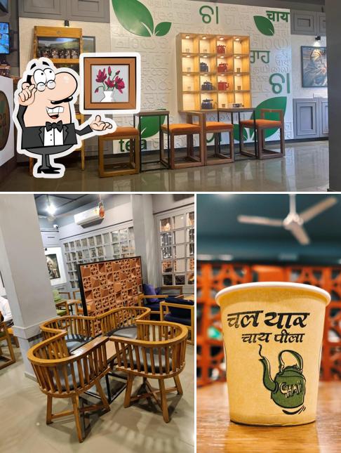 The interior of Tea Post