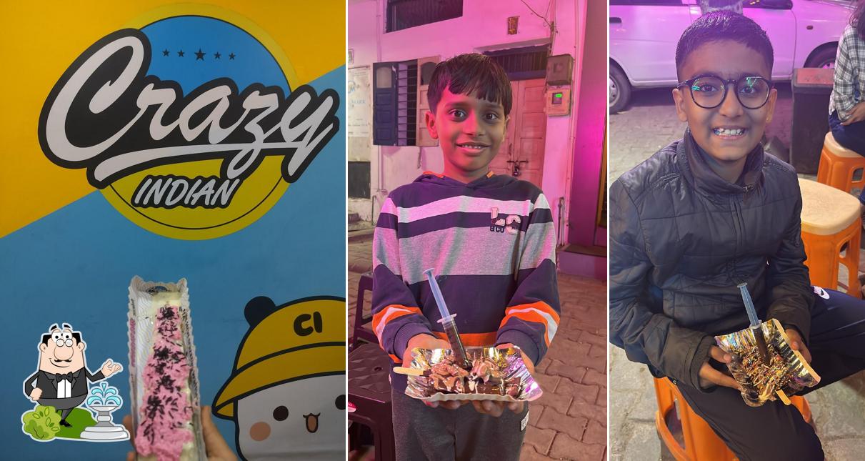 The exterior of Crazy Indian Manjalpur