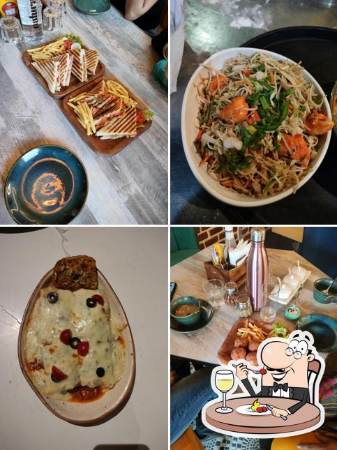 Food at Culture Cafe bar and restaurant