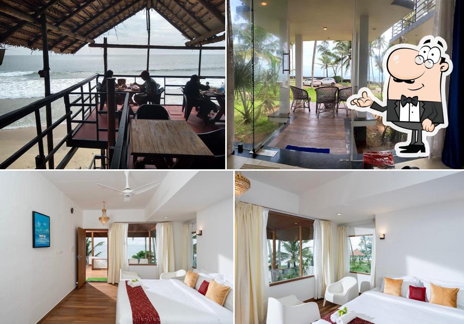 The interior of Coconut Cove Beach Resort , Varkala